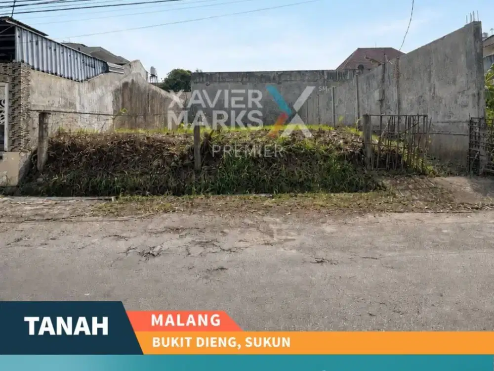 Dijual Tanah Kavling Langka Siap Bangun di Bukit Dieng Kota Malang
