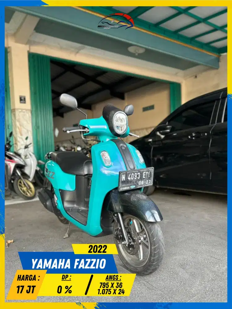 YAMAHA FAZZIO 2022 GASS POLL MASZEEHH HIKMAH MOTOR KEPUH MALANG