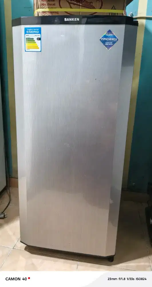 Kulkas Sanken 1 Pintu Normal Jaya Bersih dan wangi siap Pakai