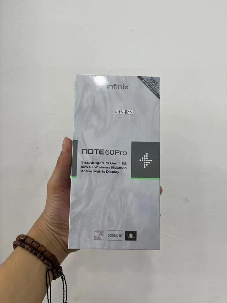 infinix note 60 pro 8/256 BNIB NEW