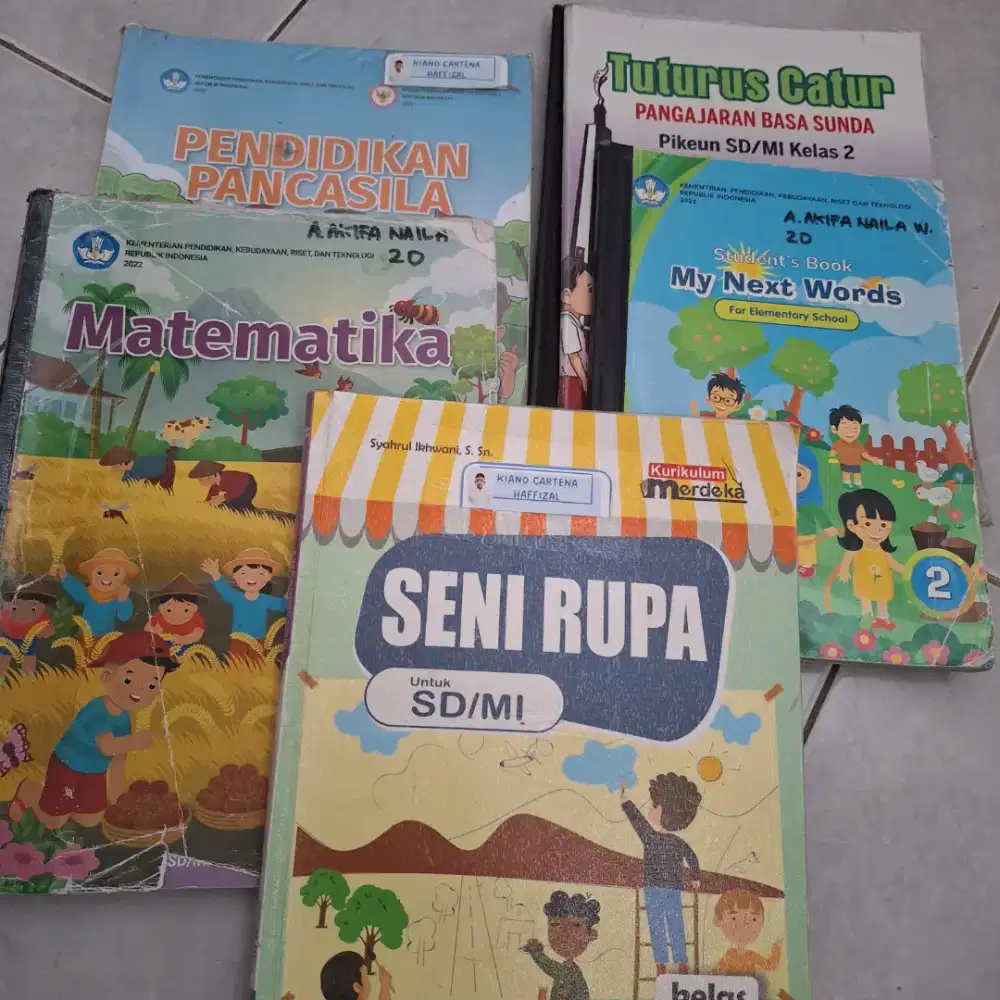 Buku Paket Kelas 2 SD Kurikulum Merdeka