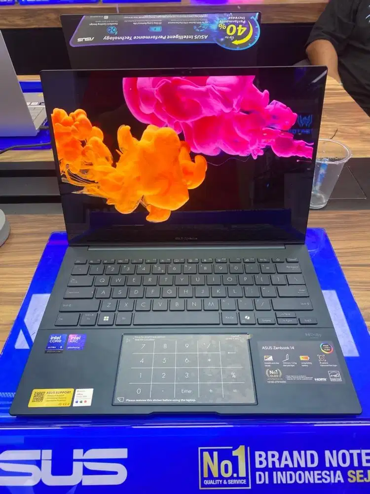 Laptop ASUS ZENBOOK 14 OLED, ultra 5 255H RAM 16/ 1 TB