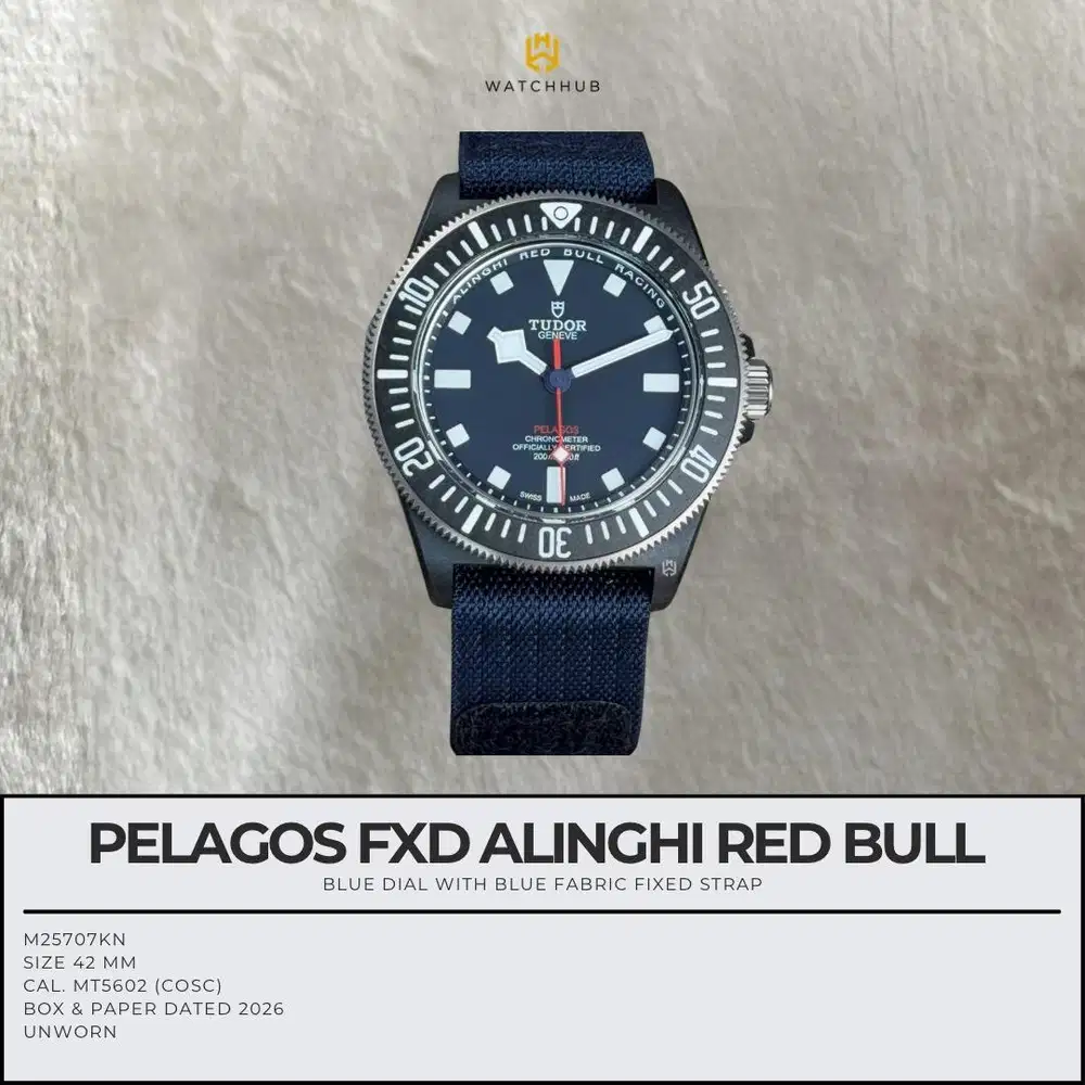 Tudor Pelagos FXD Alinghi Red Bull M25707KN