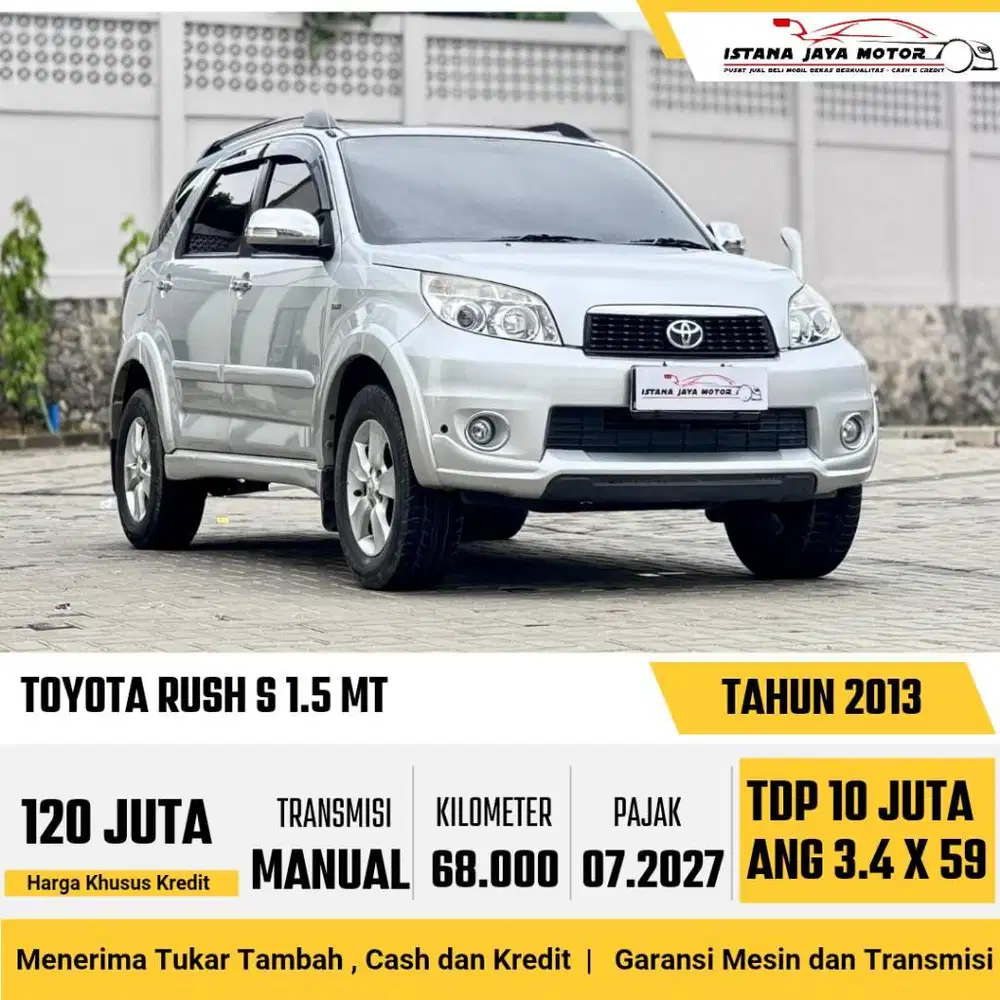 KM 68K !! Toyota Rush S 1.5 Manual 2013