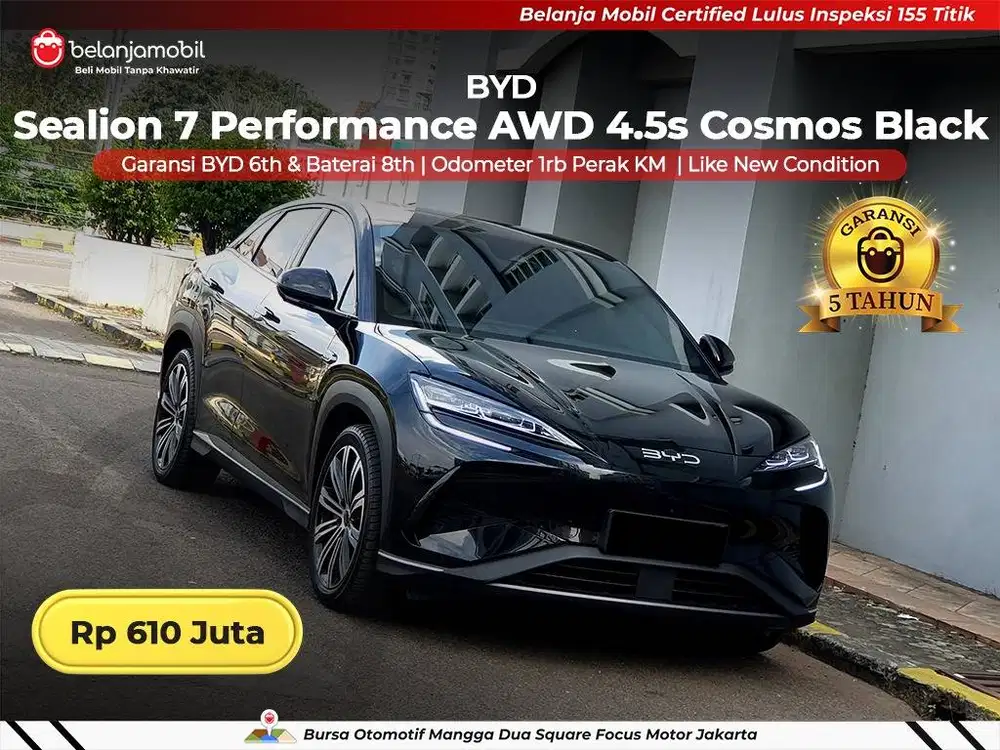 [ LOW KM 1RB ] BYD Sealion 7 Performance AWD 4.5s AT 2025/2026