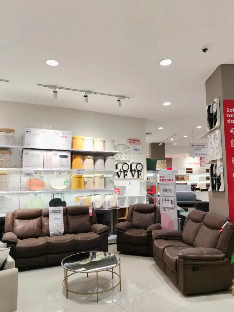 Sofa 1 set recliner