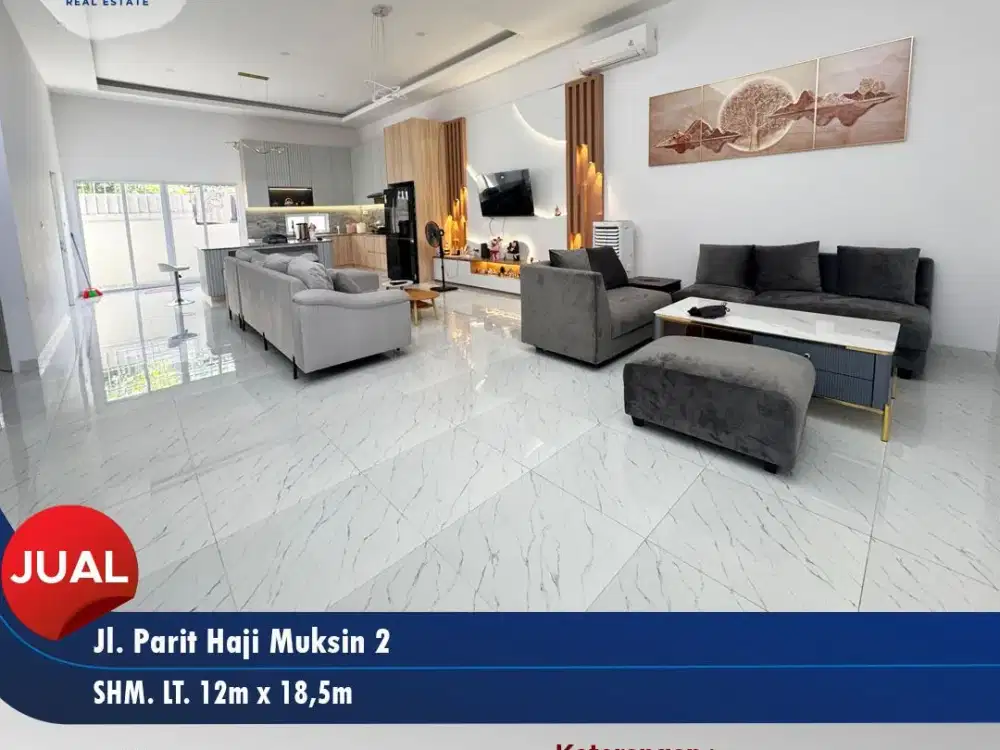 Dijual rumah fully furnished Lokasi parit haji muksin 2, Kubu raya