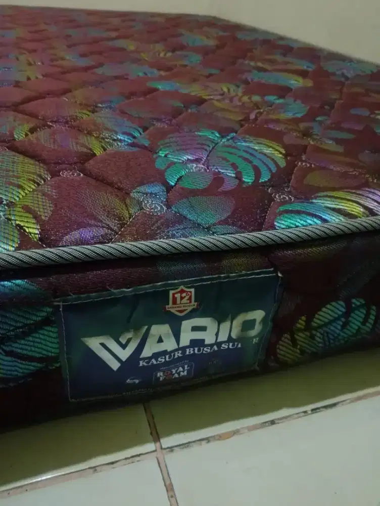 spring bed uk 180 king , royal foam tebal