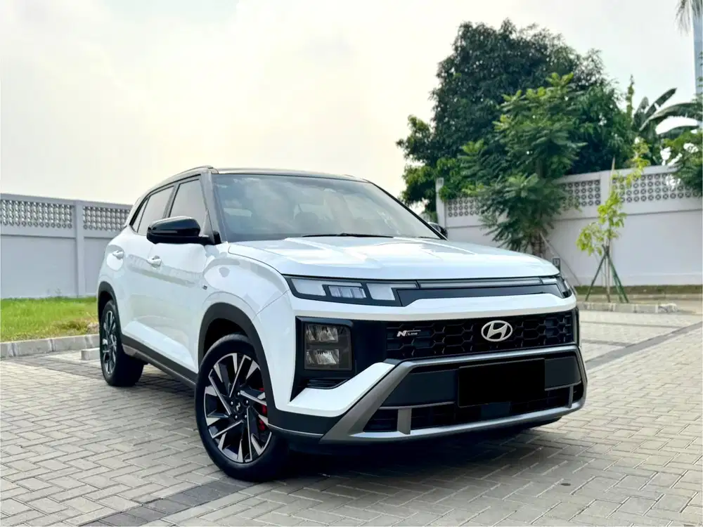 (KM 15 RIBU) Hyundai Creta Prime N-Line Putih Two tone 2025 GRESS