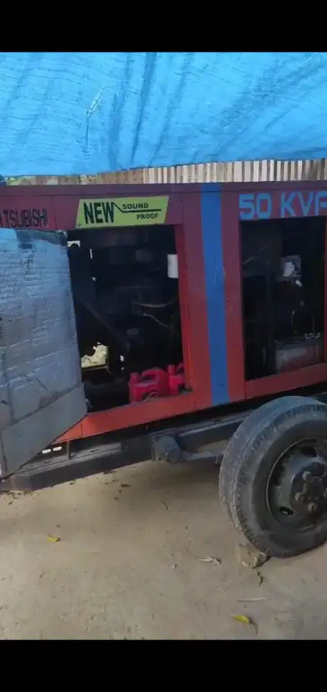 Jenset 40kva dijual BU