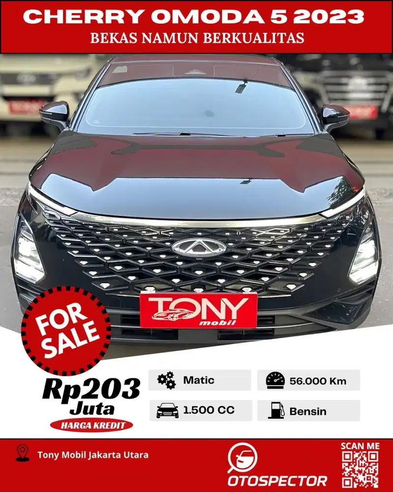 Chery Omoda Z AT 2023 Hitam