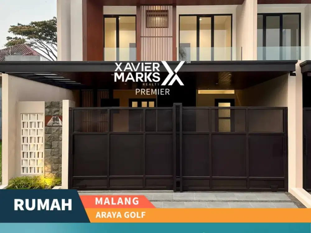Dijual Rumah Premium Baru Gress Murah di Boulevard Jalan Kembar  Araya Malang
