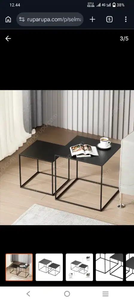 PROMO!! SELMA LINDY SET 2 MINI TABLE