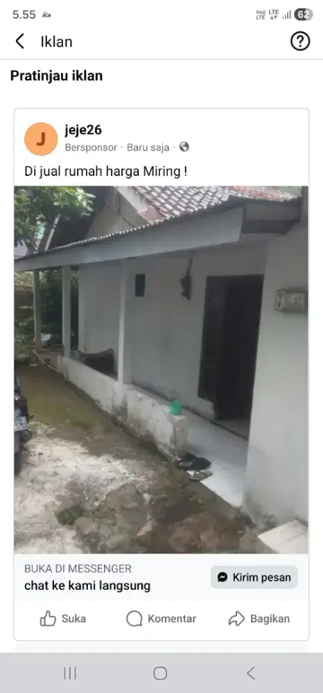 DI JUAL RUMAH MURAH BANDUNG
