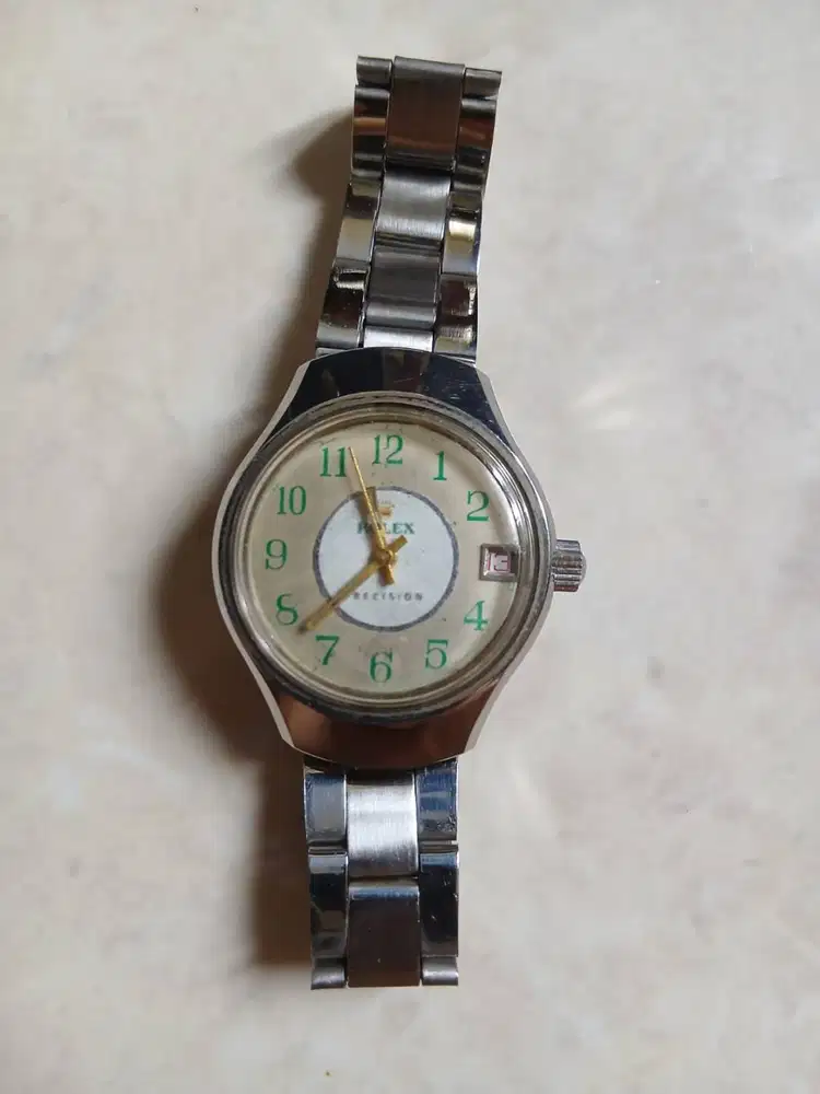 Jam Tangan Rolex Antik Bahan Manual Winding Perlu Servis
