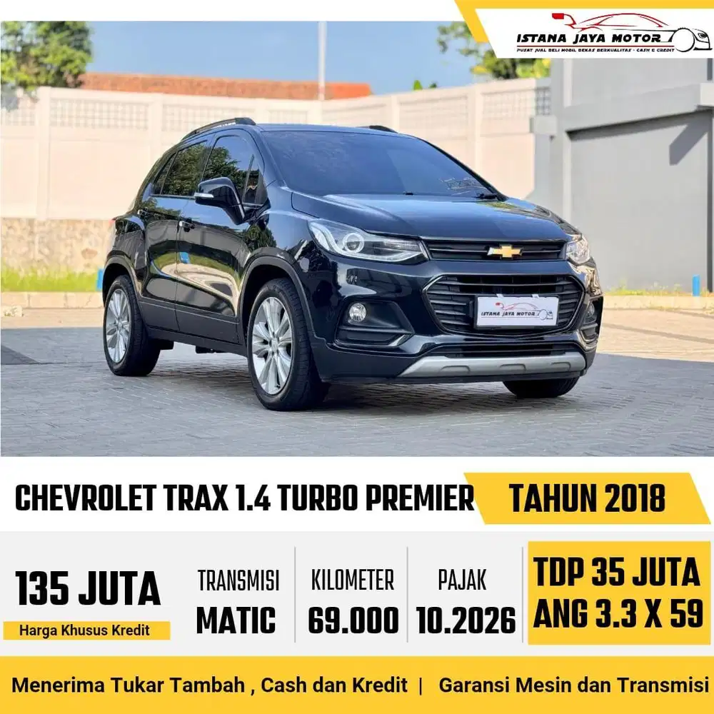 LOW KM !! Chevrolet Trax Premier 1.4 Automatic 2018