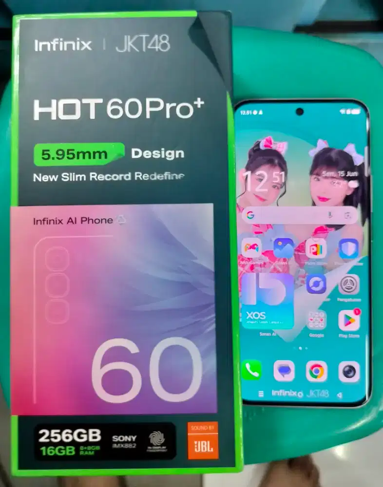 INFINIX HOT 60PRO PLUS 8+8/256Gb FULLSETT