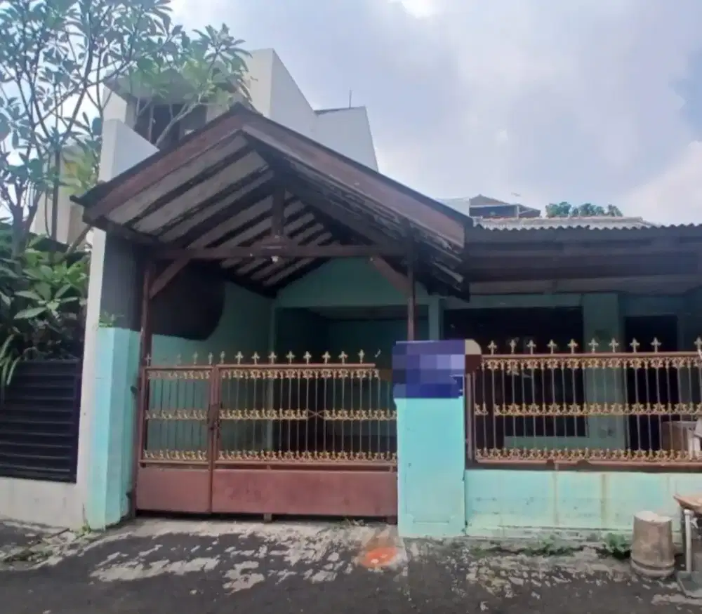Dijual Rumah Murah Jalan H Samali Ujung Pancoran Jakarta Selatan