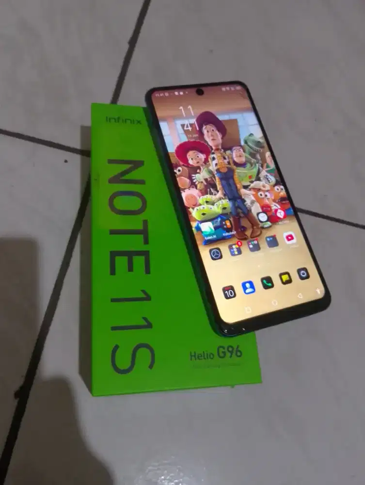 Infinix Note 11s HELIO G96 Ram 8+5/128 Fullset Minus