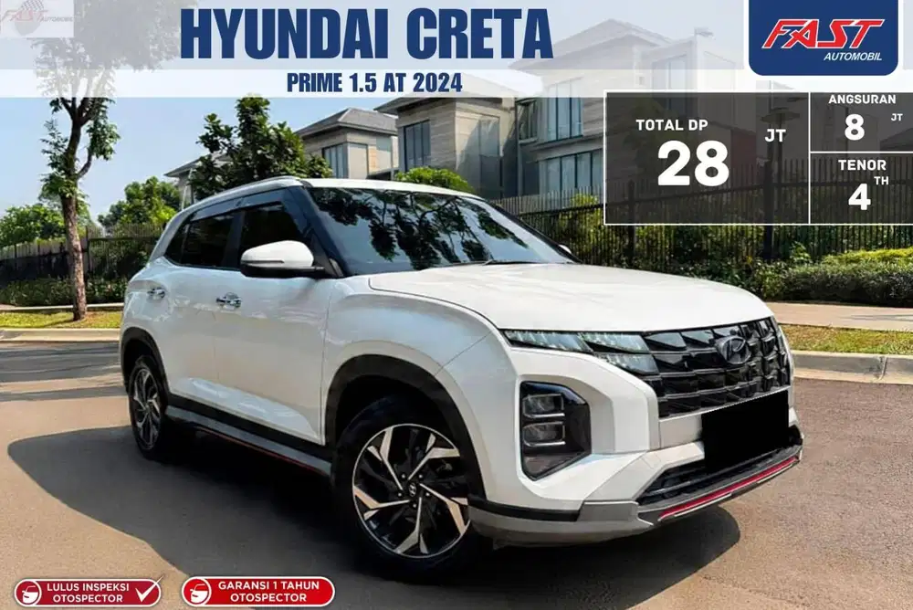 LOW KM PJAK PNJG GRANSI 1TH HYUNDAI CRETA PRIME 2024 1.5 AT PANORAMIC