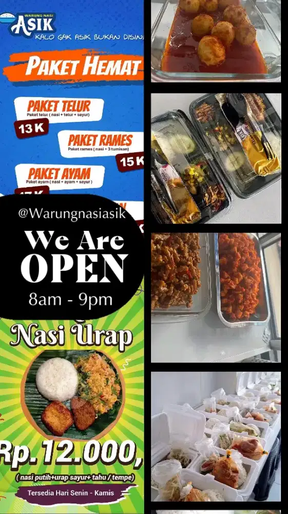 DIBUTUHKAN SEGERA juru masak warung nasi atau warteg