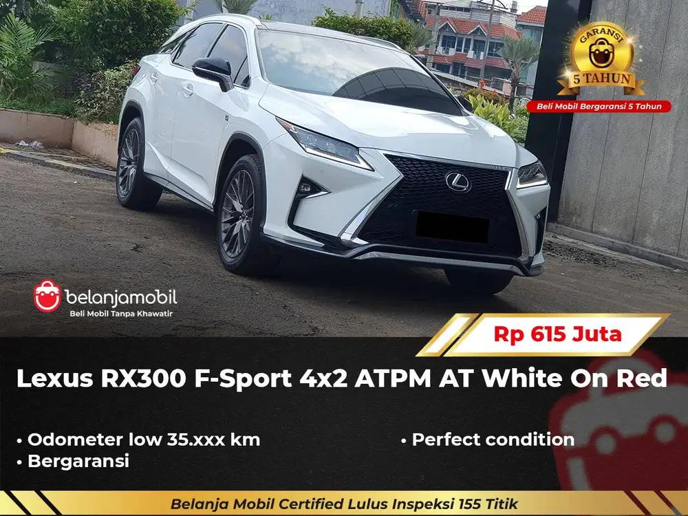 [ LOW KM 35RB ] Lexus RX 300 RX300 F-Sport F Sport 2018/2019