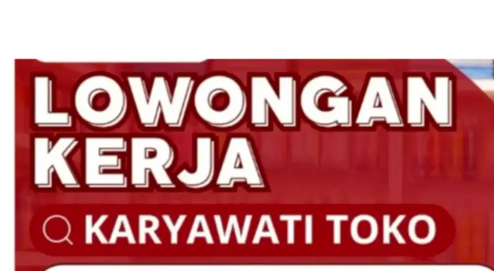 Lowongan Kerja Karyawati Konter Handphone