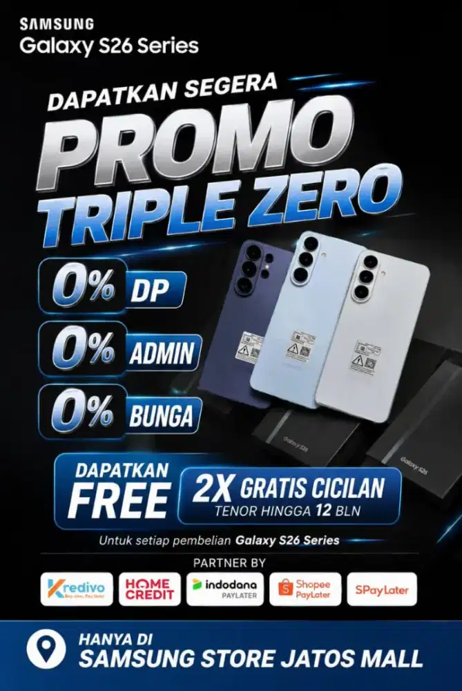 Promo samsung galaxy treplezero
