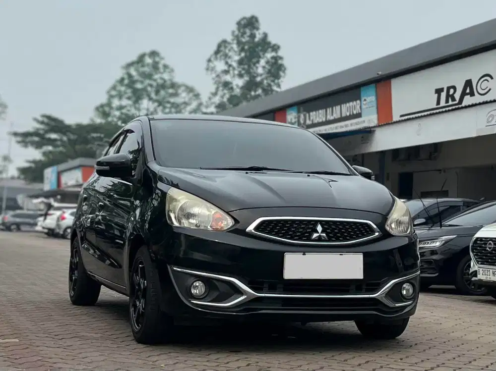 MITSUBISHI MIRAGE EXCEED 1.2 AT HITAM 2016