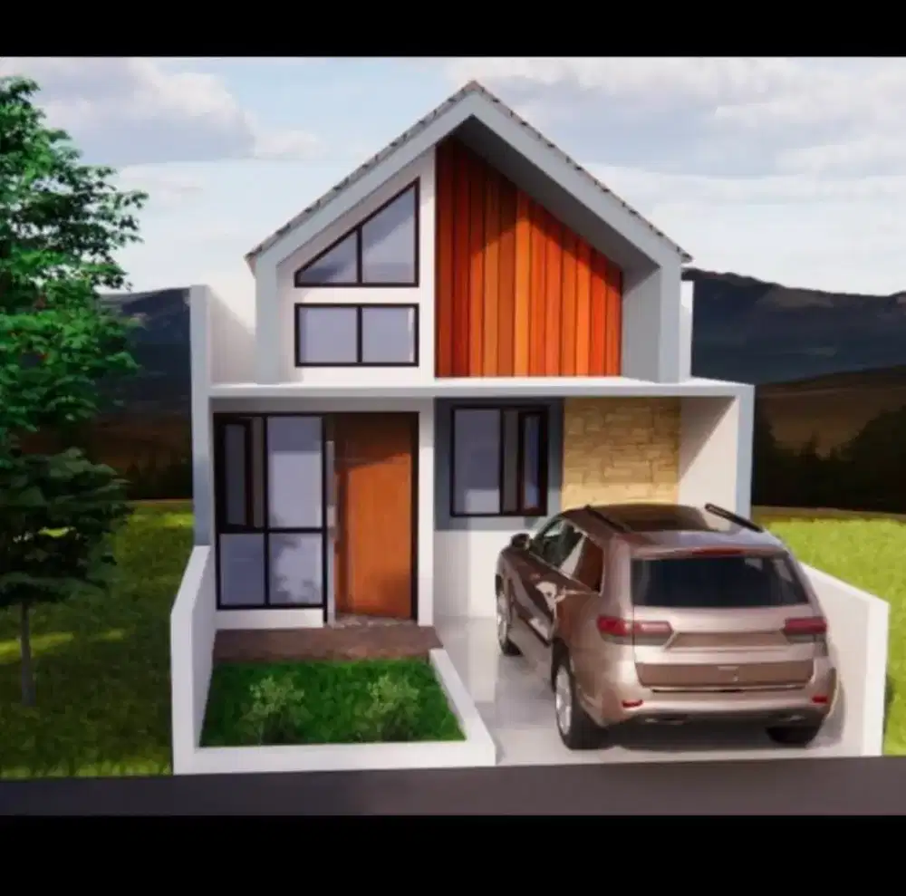Rumah centong gondang dekat Pacet,dekat jalan raya