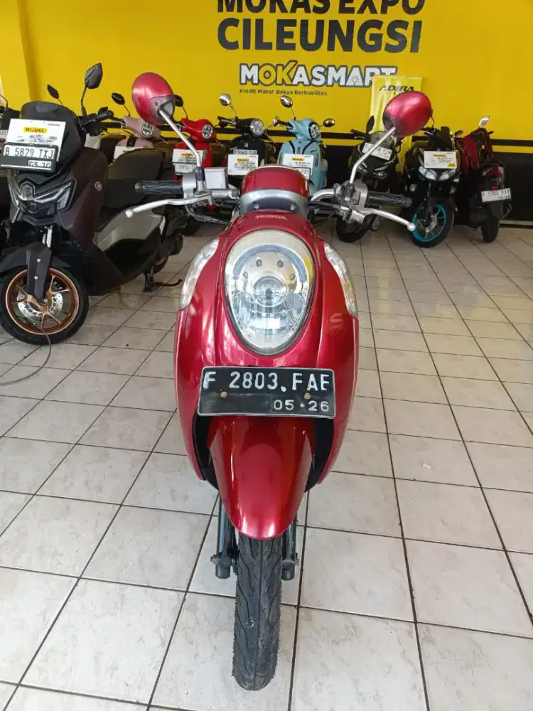 Dijual motor Honda Scoopy fi classic 2016/HANYA CASH