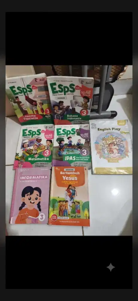 Buku paket esps kls 3