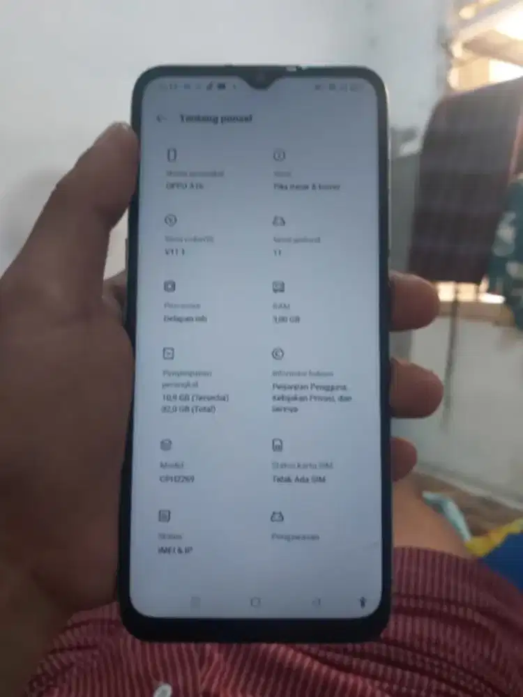 Oppo A16  Ram 3/32