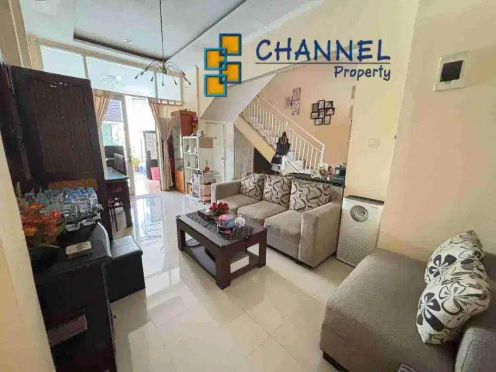 Jual Cepat Rumah Full Furnished Dekat Tol dan Stasiun BSD Griya Loka Tangsel, Fl
