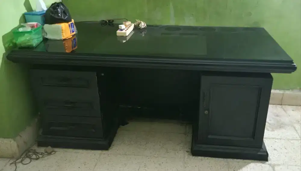 Meja Kerja kayu Jati