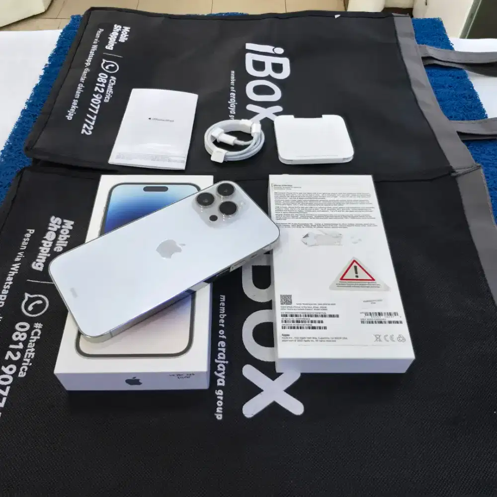 Iphone 14 Pro Max 256gb 99% like new BH 88% Ex Grs resmi iBox