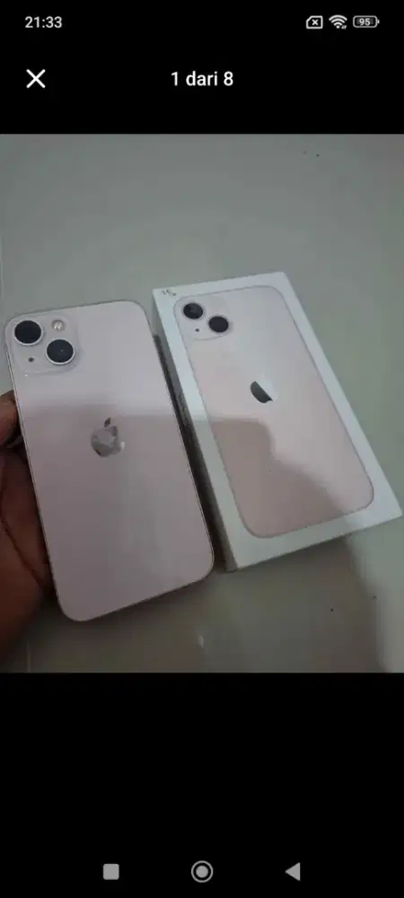 Di jual iPhone 13 biasa 128 gb ibox