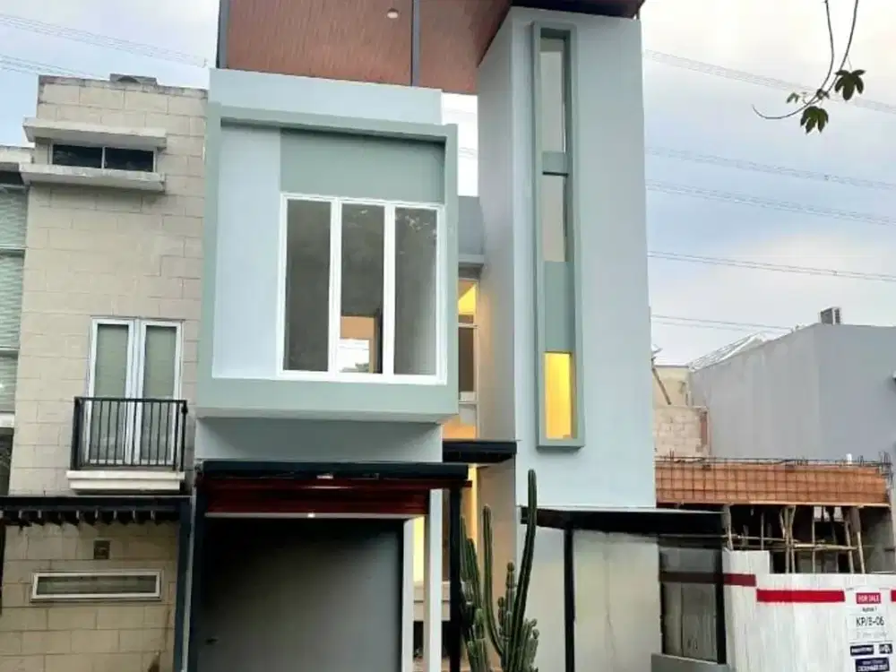 Termurah Rumah Brand New Ada Rooftop di Kebayoran Piazza Bintaro Sektor 7