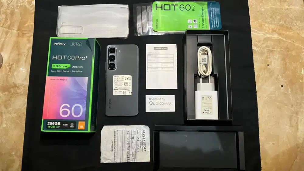 INFINIX HOT 60 PRO PLUS 8/256 GARANSI ON MARET 2027 MULUS 99%