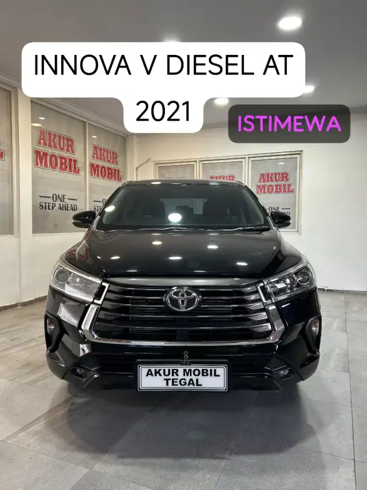 ISTIMEWA! INNOVA 2.4 V DIESEL REBORN 2021 HITAM FUL ORI SIAP PAKAI