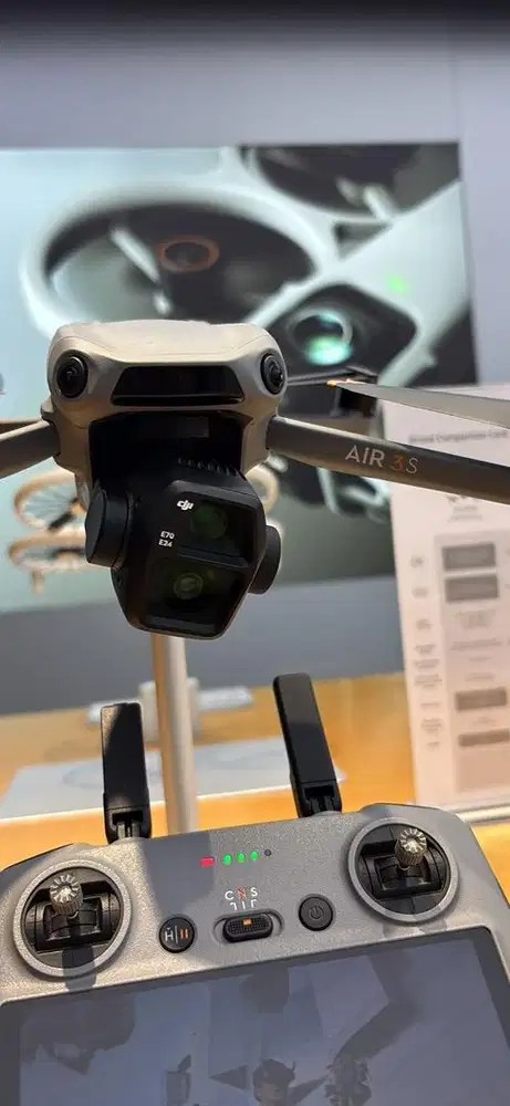 Drone dji air 3s fly kore combo rc2