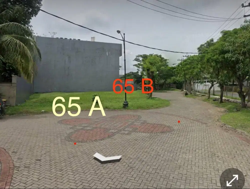 Dijual Murah Kavling View Taman di Taman Mahkota Dian Istana