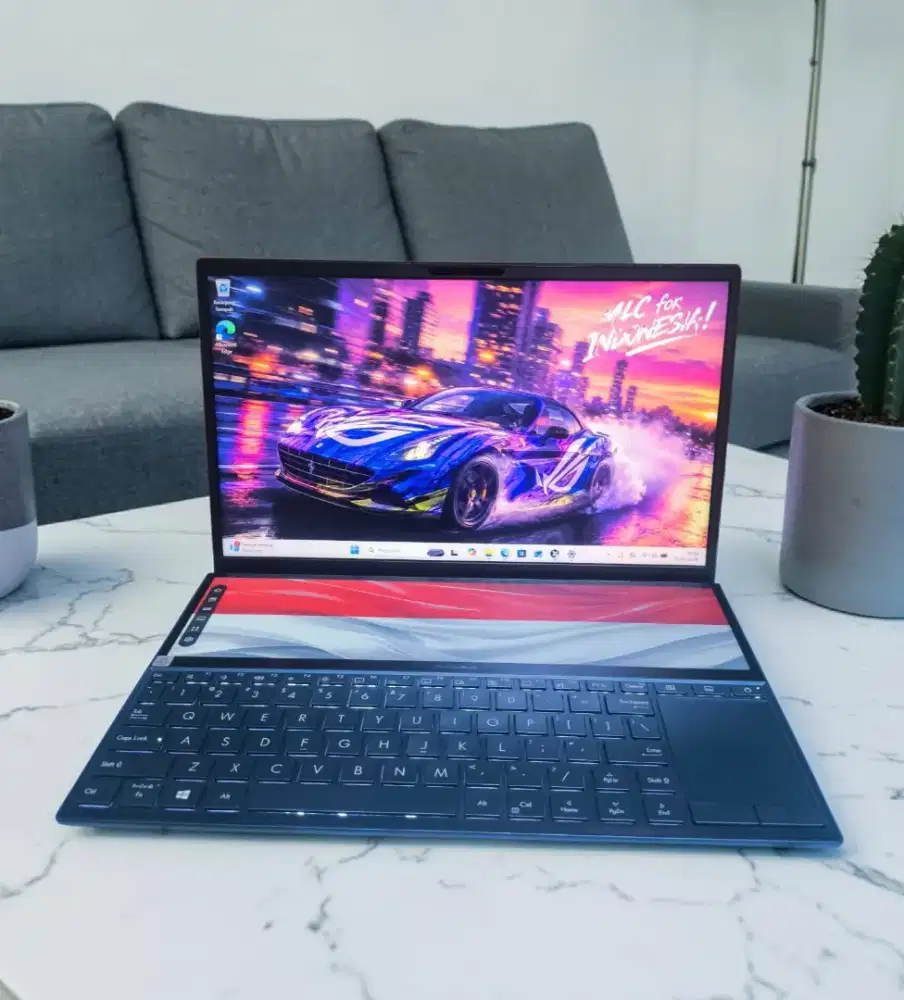 Asus Zenbook Duo Core i5 Ram 8/512gb Ssd Siap Pakai COD