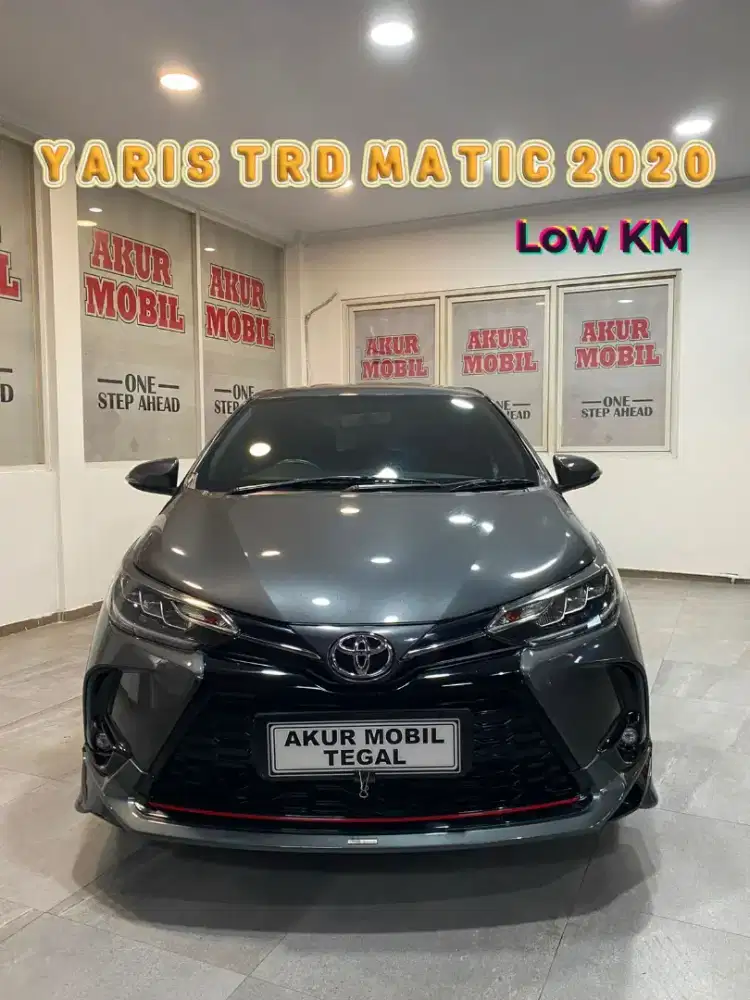 DP 35Jt ! LOW KM ! Yaris TRD SPORTIVO MATIC 2020 ABU ABU FUL ORI