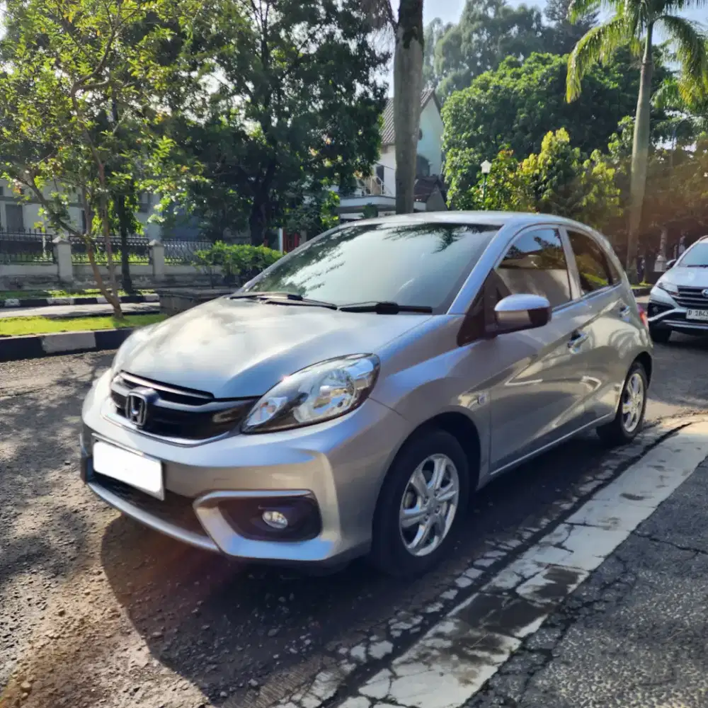 Honda Brio 2017 Tipe E  Silver Bandung Kota