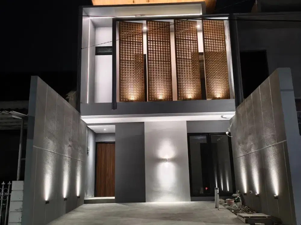 Rumah new tropical di Panjang jiwo permai