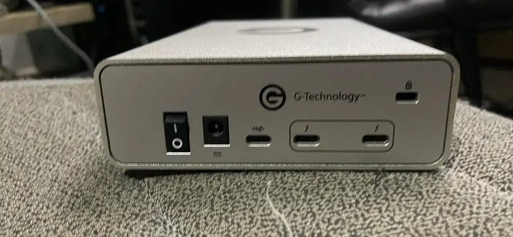 Dijual hardisk external GDRIVE enterprise thunderbolt 6 TB