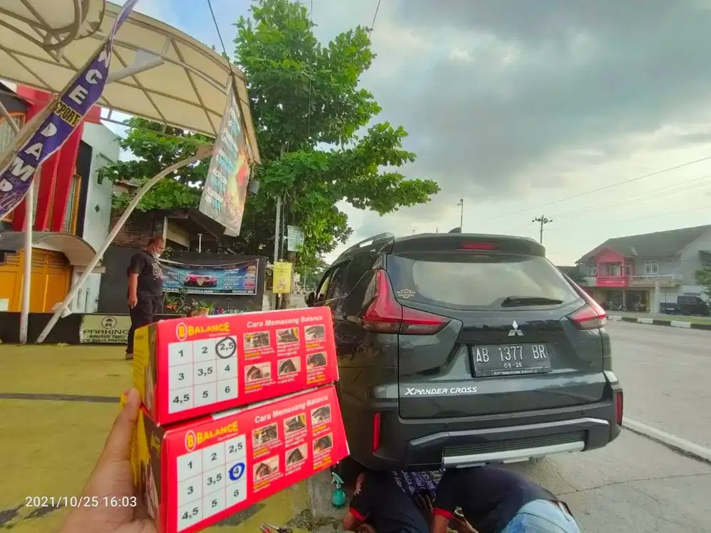 Peredam Guncangan & Limbung Mobil, BALANCE Damper siap pasang di PKU!