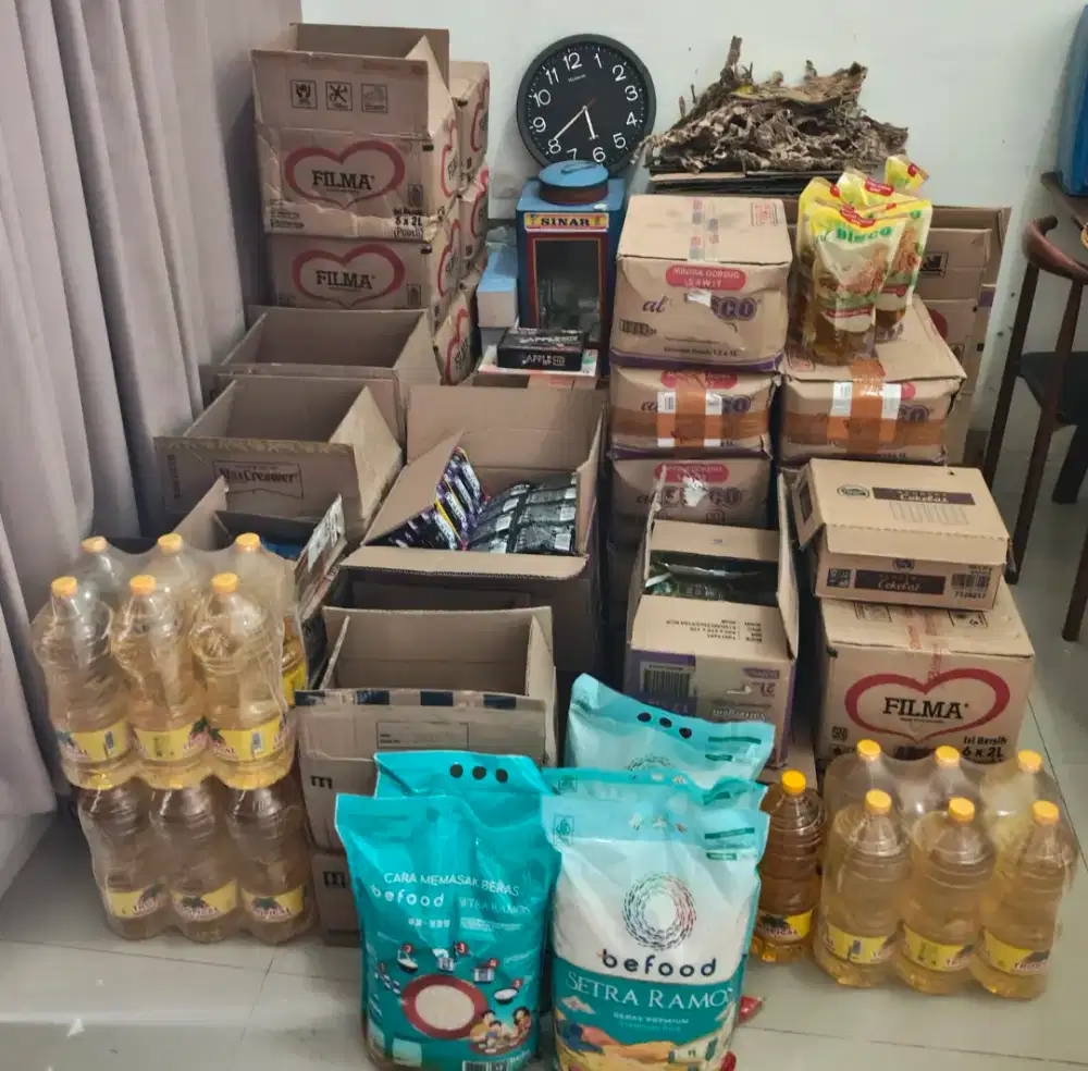 Sembako Beras, Minyak, Gula & Kopi