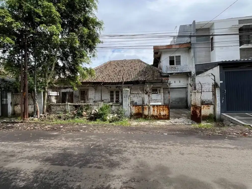 TURUN HARGA ! RUMAH HITUNG TANAH STRATEGIS TENGAH KOTA BANDUNG SAYAP SUDIRMAN AKSES MUDAH
